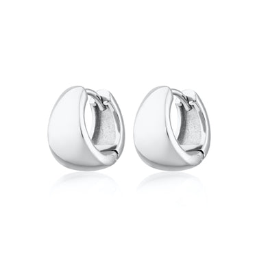 Bermuda Triangle Huggie Earrings | Small Hoop Earrings by Scream Pretty