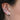 Turquoise Teardrop Huggie Earrings | Silver & Gold Small Hoop Earrings | Scream Pretty