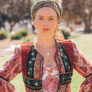 Turquoise Spike Necklace | Pendant Necklaces for Women by Scream Pretty