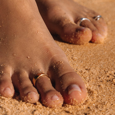 Wide Band Toe Ring by Scream Pretty
