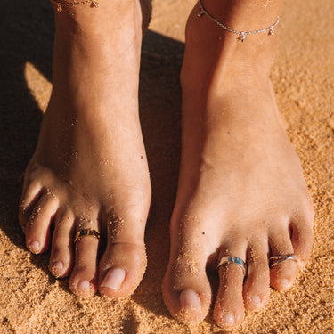 Wide Band Toe Ring by Scream Pretty