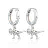 T-Rex Dinosaur Hoop Earrings | Dinosaur Drop Hoop Earrings | Scream Pretty