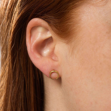 Horn Stud Earrings  earrings by Scream Pretty