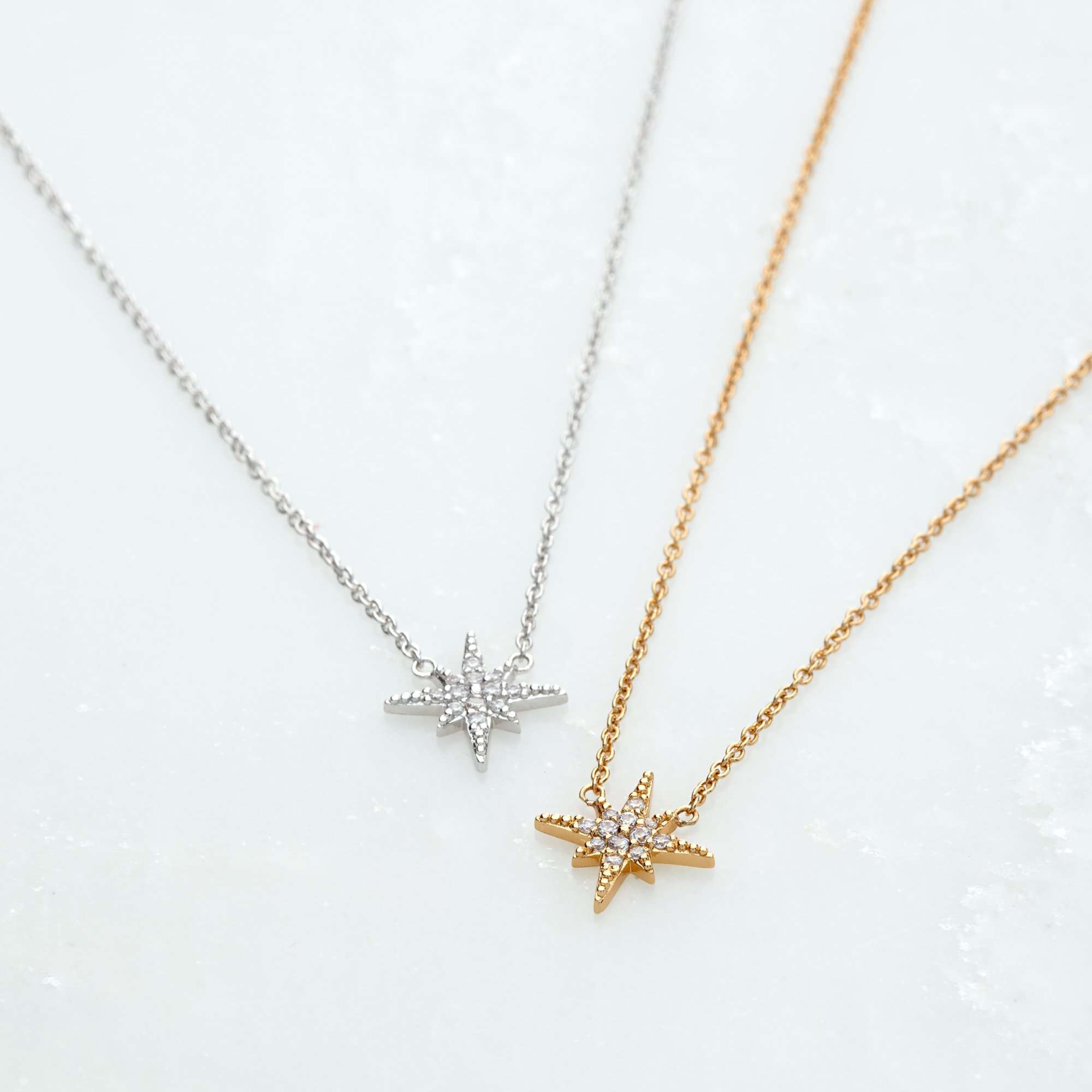 Starburst Star Necklace | Silver & Gold – Scream Pretty