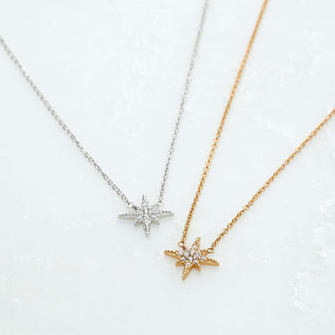 Starburst Necklace | Silver & Gold Star Necklace by Scream Pretty